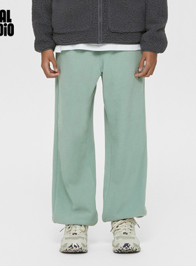 GOALSTUDIO 秋冬新款经典摇粒绒跑步裤运动休闲潮流百搭卫裤