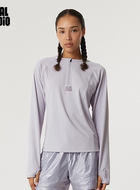 GOALSTUDIO 2025新款运动系列圆领长袖健身跑步T恤女修身机能女式