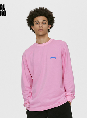 GOALSTUDIO 戴景耀同款经典大号logo 全棉长袖T恤潮流男女同款