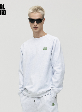 GOALSTUDIO 2025秋季新款潮牌男士运动功能圆领休闲宽松长袖卫衣