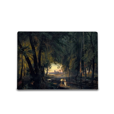 油画风华为笔记本电脑保护壳