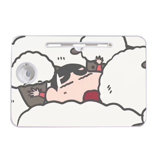 熊猫PANDA床上小桌子学生宿舍上铺笔记本电脑支架可折叠桌板懒人卧室家用办公卡通儿童学习桌写字台飘窗书桌