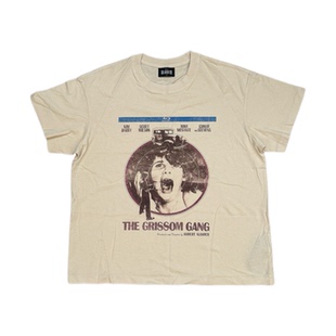 HEAVENKNOWS NEW VINTAGE 180G洗水做旧成衣染色短袖GRISSOM GANG