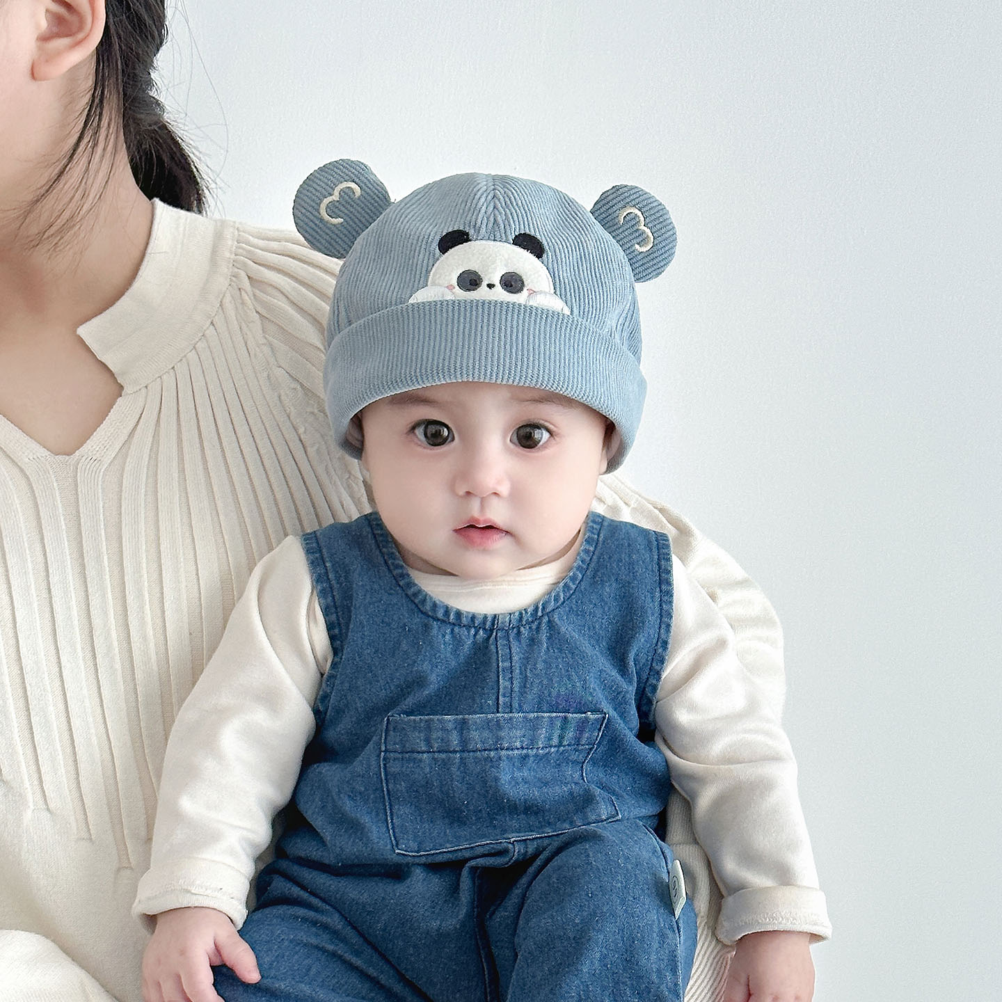 婴儿帽子秋冬季韩版超萌男童地主帽冬天时尚百搭男孩女宝宝瓜皮帽