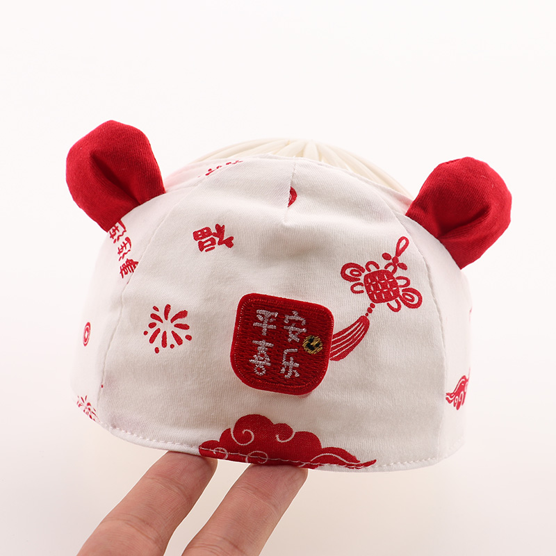 胎帽纯棉夏季护卤门帽