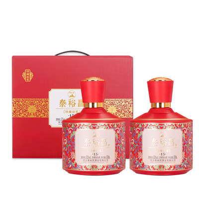 泰裕昌珍藏原浆浓香型52度白酒礼