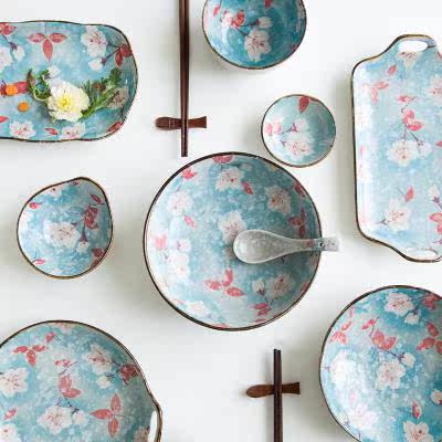 High grade bowl set tableware domestic Japanese ceramic plate