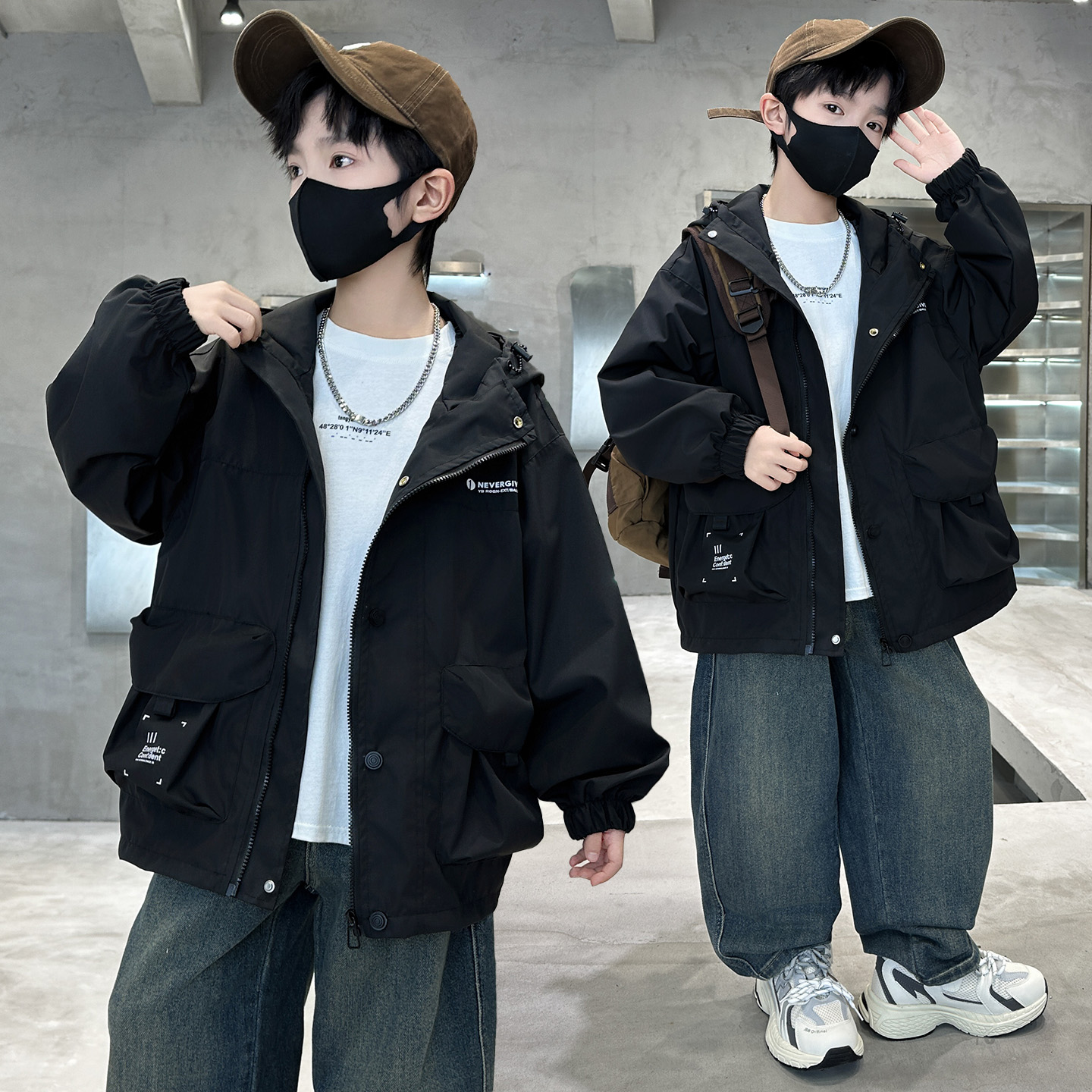 男童外套春秋款中大童