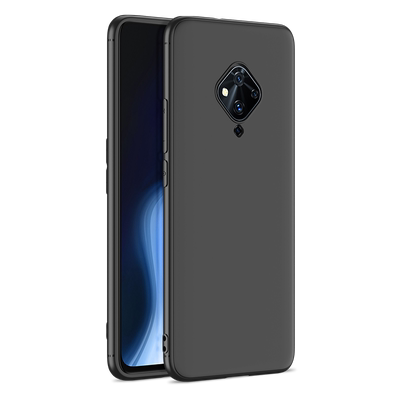 适用于vivos5手机壳黑色磨砂外壳