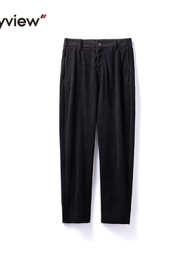 Anyview男装青年休闲裤松紧系绳运动裤直筒裤小脚裤2231K2018