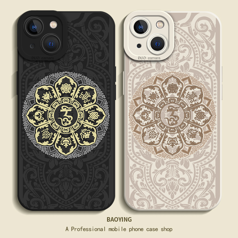 吉祥八宝适用华为mate70手机壳