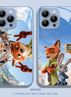 疯狂动物城2适用小米17promax手机壳note15pro+毛绒14红米k90k80至尊k70k60可爱turbo4情侣13毛茸茸12s蓝色11