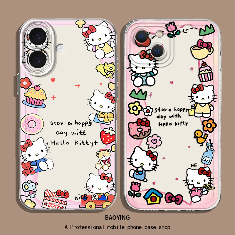 kitty透明适用苹果手机壳