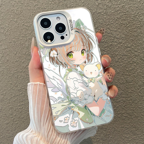 小樱彩银适用苹果手机壳