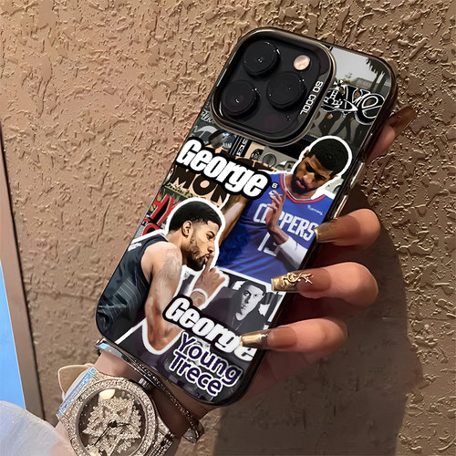 保罗乔治彩银苹果手机壳