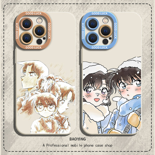 柯南小兰适用苹果手机壳