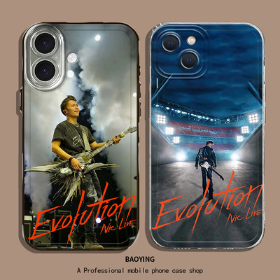 谢霆锋透明适用苹果手机壳