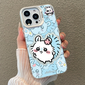 xs吉伊15卡哇8 摸鱼chiikawa适用苹果17air手机壳iphone13乌萨奇14plus飞16鼠11Promax公仔12mini x小八xr