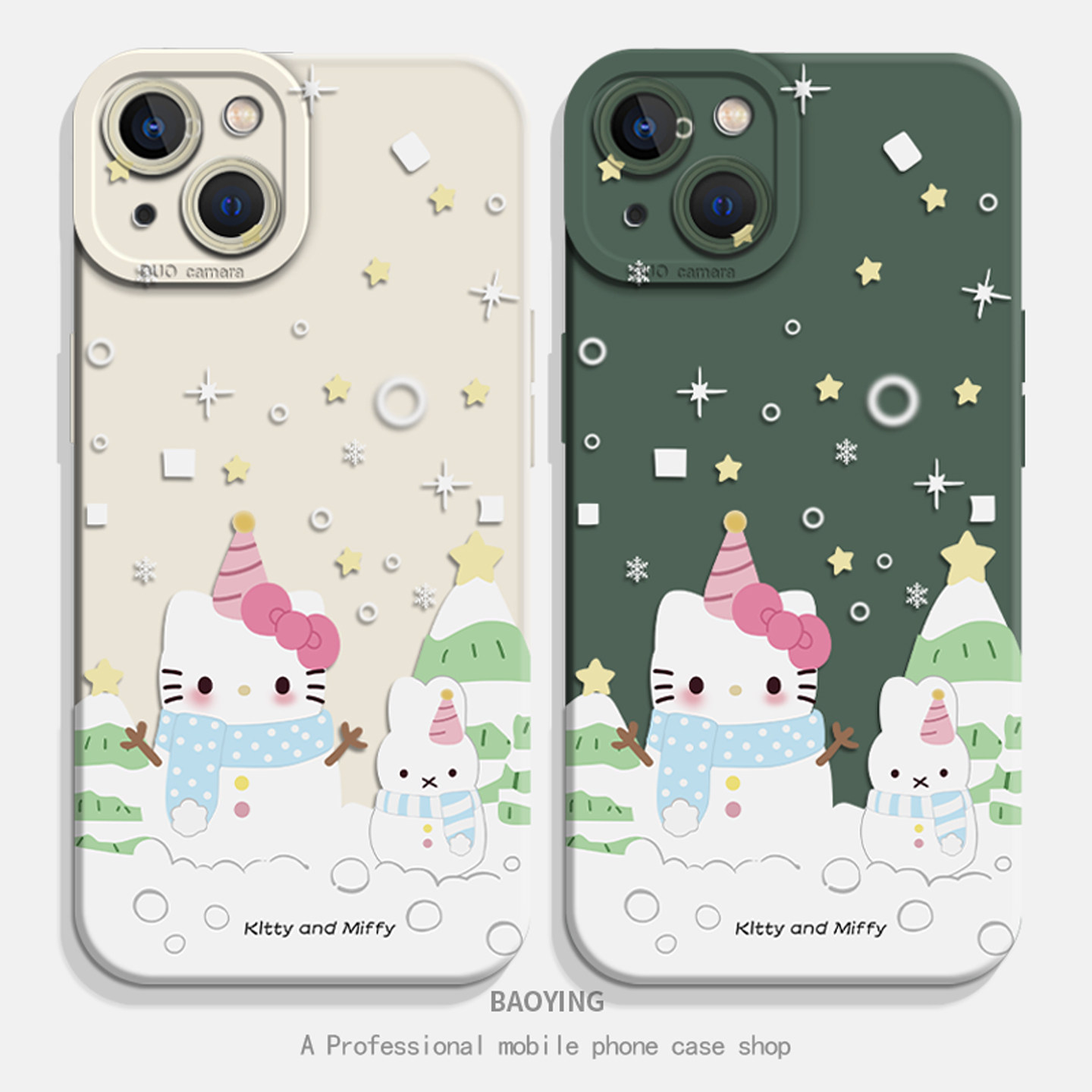 Kitty雪人适用小米手机壳