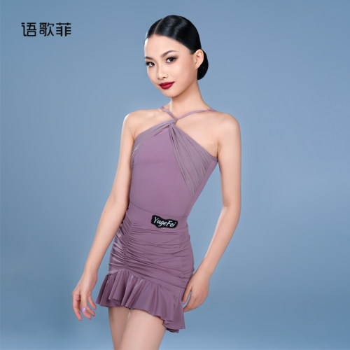 语歌菲2025新款拉丁舞训练服