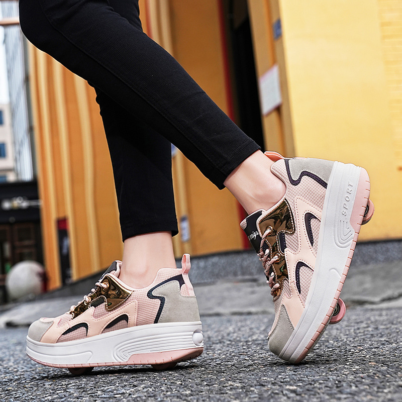 咪呀蜜雅暴走鞋暴走鞋款带滑轮