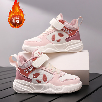 休闲女童运动鞋新款春秋冬棉鞋