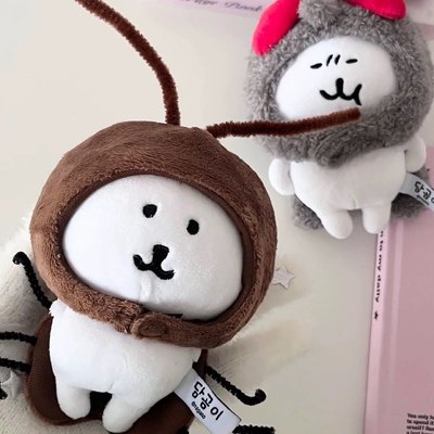 你10cm努努体海星体13cm自嘲熊“蟑螂娃衣”创意棉花娃娃换装娃衣