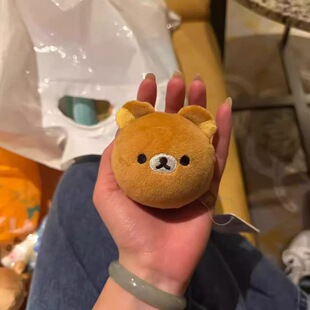 轻松熊玩偶可爱日系轻松毛绒团子自嘲熊慢回弹创意解压玩具朋友