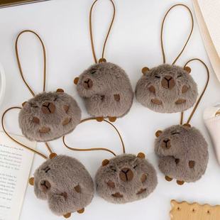 咔皮吧拉姓名牌挂件高颜值小众可爱少女心包包挂饰玩偶挂绳公仔