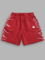 darcsport American trendy printed looped cotton shorts, elastic men's and women's universal casual fitness five-point pants thumbnail 5
