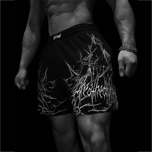 美式速干网眼宽松跑步短裤篮球裤