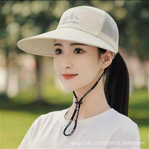 夏季轻薄防晒透气骑行棒球帽