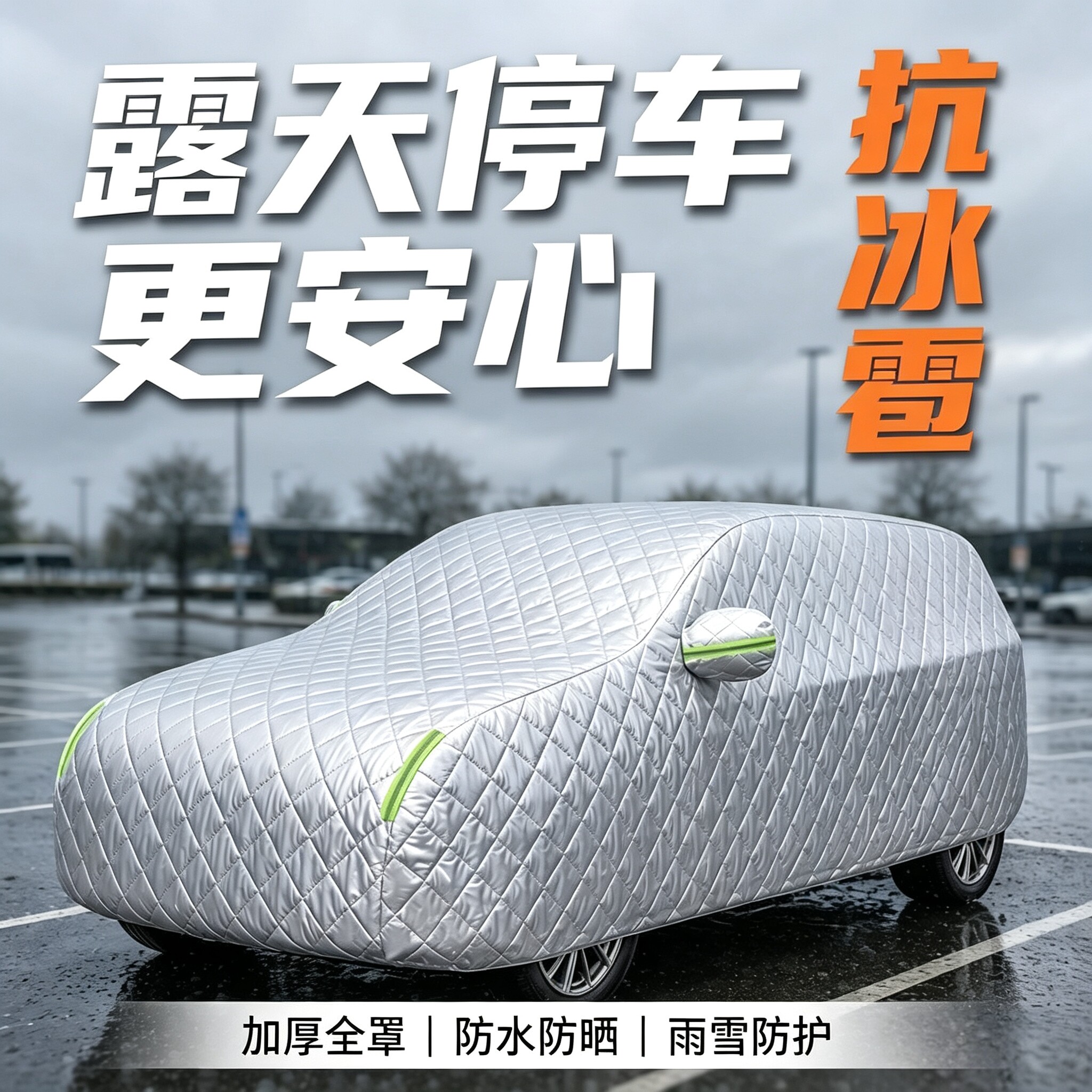 福特加厚防冰雹车衣超高性价比