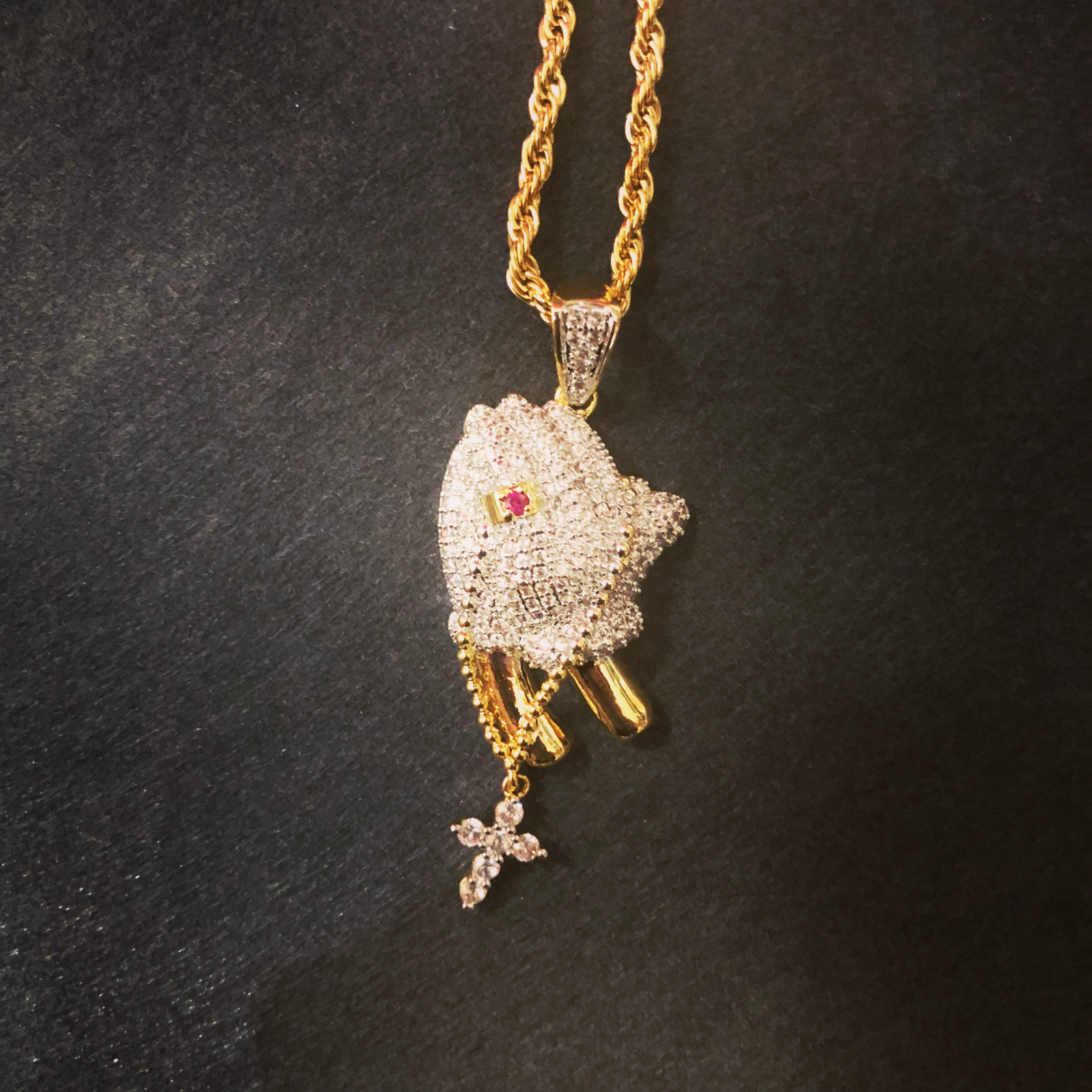 珠宝嘻哈吊坠微镶锆石吊坠 街头说欧美丢勒之手祈祷之手在类目 饰品/流行首饰/时尚饰品新, 项链中 - 来自Buy2taobao.com提供专业的淘宝代购服务