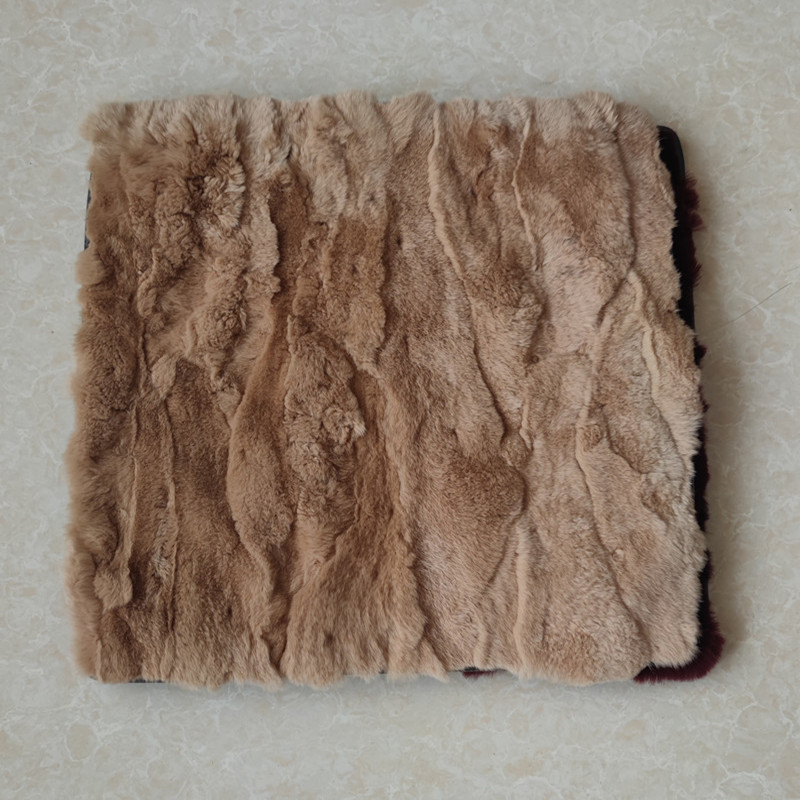 獭兔毛坐垫飘窗垫皮毛一体简约