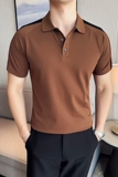 夏季男士PLO衫时尚拼色短袖上衣男2820-P55，男装Polo衫，星座1606