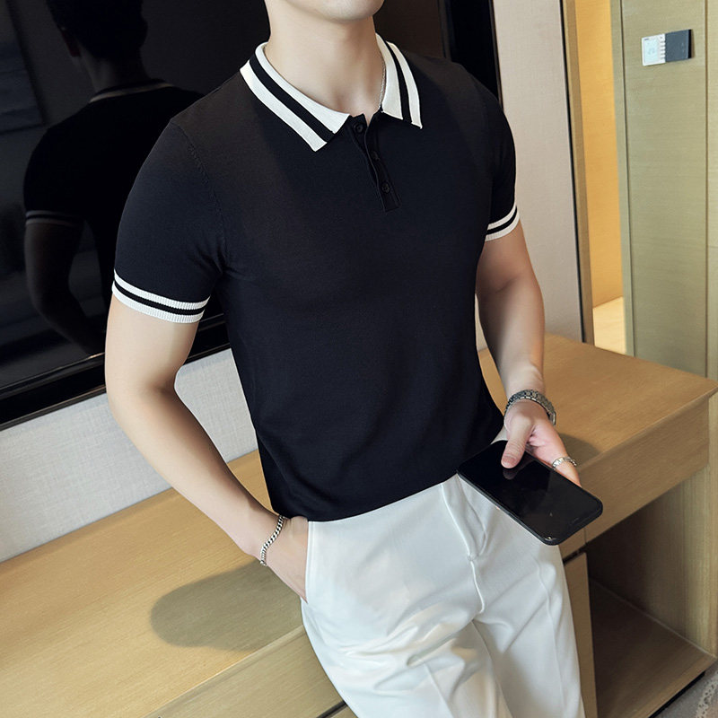 夏季男士PLO衫针织衫上衣PLO15-P55,男装Polo衫,星座1606