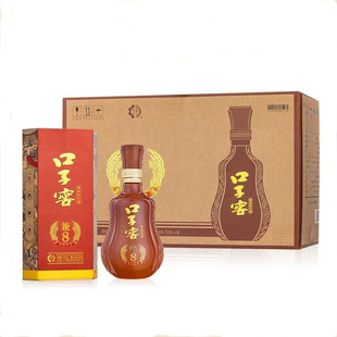 口子窖兼8兼香型41度纯粮安徽名酒整箱送礼袋口子窖8年正品