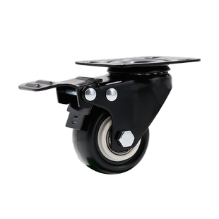 1.5寸2寸脚轮万向轮家具衣柜花盆花架轮子电子设备展示柜橱柜轮