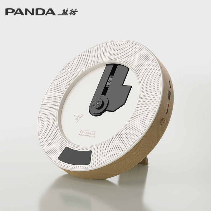 熊猫CD机唱片机碟片播放机专辑播放器蓝牙音响一体壁挂光碟盘CD62