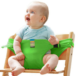 宝宝便携式 餐椅固定带儿童餐椅就餐腰带外出婴儿座椅绑带带
