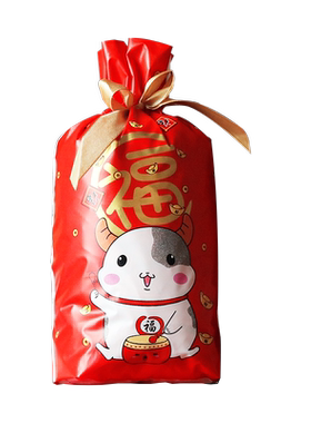 新年曲奇饼干糖果纸奶枣包装袋