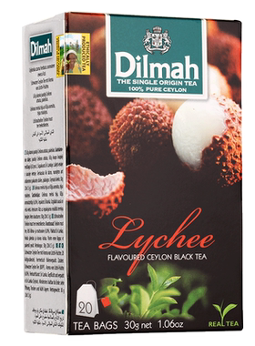 Dilmah荔枝柠檬蜜桃芒果草莓茶包