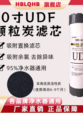 HBLQHB10寸UDF颗粒活性炭碳滤芯