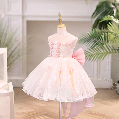 女童礼服高端轻奢小众生日公主裙