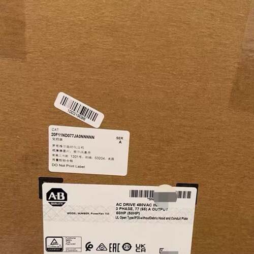 可维修20F11ND077JA0NNNNN，三相输入480VAC，议价