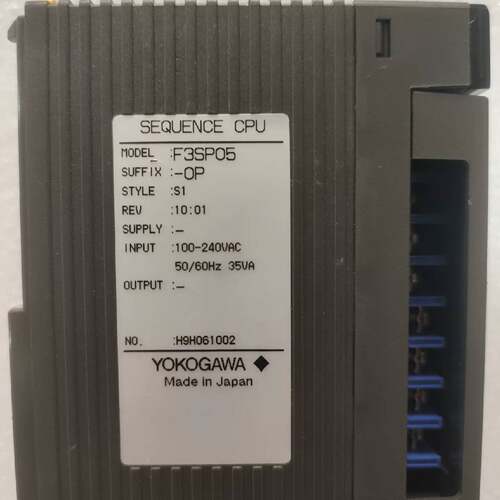 可议价YOKOGAWA 横河 F3SP05-0P 10个