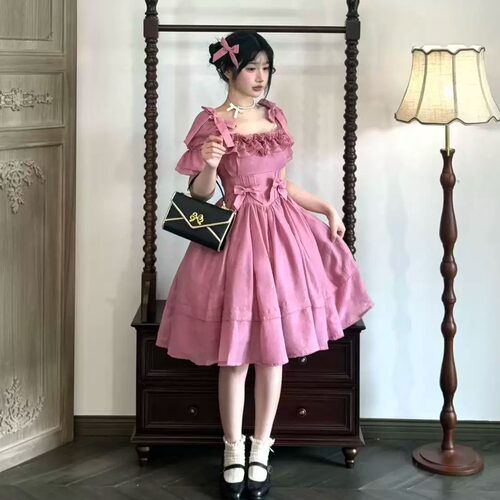 OP长短款【倪克斯之吻2.0收藏链接】9.10预约月桂树LOLITA连衣裙