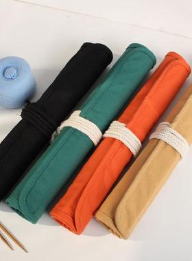 荷包记15cm至36cm毛衣竹针铁钢针毛衣针收纳包收纳盒子袋子直针