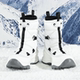 雪地靴男女加绒加厚保暖防寒冬季 东北零下40度抗寒防水防滑棉鞋 女